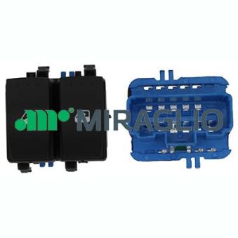 Interrupteur, lève-vitre avant gauche MIRAGLIO OEM 8200108269