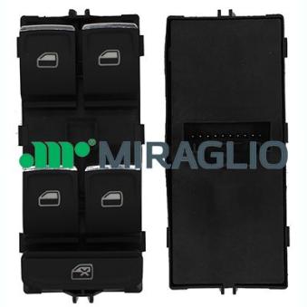 Interrupteur, lève-vitre avant gauche MIRAGLIO OEM 5G0959857CWZU