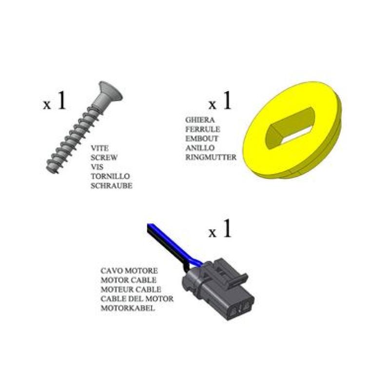 Lève-vitre arrière gauche MIRAGLIO 30/1571 - Visuel 2