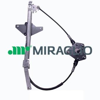 Lève-vitre arrière gauche MIRAGLIO 30/279B pour CITROEN C-ELYSEE 1.5 BlueHDi 100 - 102cv