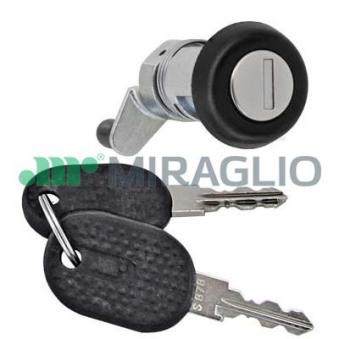 Boîtier de cylindre de serrure MIRAGLIO OEM 9101F0 Boîtier de cylindre de serrure MIRAGLIO OEM 9101F0