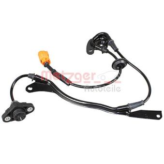 Capteur, vitesse de roue METZGER 09001334