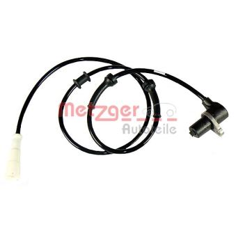 Capteur, vitesse de roue METZGER 0900447 pour LANCIA DELTA 1.8 i - 90cv