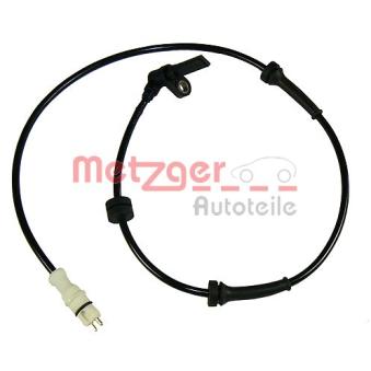 Capteur, vitesse de roue avant droit METZGER OEM 46846932