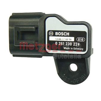 Capteur, pression de suralimentation METZGER 0906059 pour SEAT LEON 2.2 TDCi - 110cv