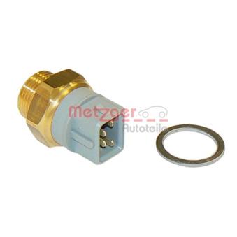 Interrupteur de température, ventilateur de radiateur METZGER 0915184 pour VOLKSWAGEN FOX 2.0 - 114cv