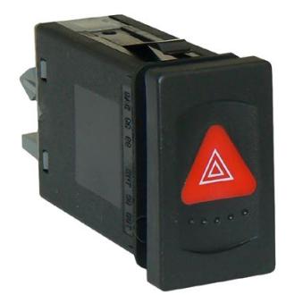 Interrupteur de signal de détresse METZGER 0916012 pour RENAULT MASTER 1.9 TDI Syncro/4motion - 110cv