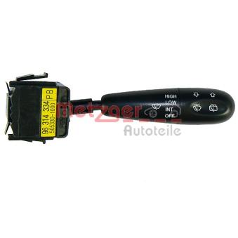 Interrupteur d'essuie-glace METZGER 0916191 pour BMW Série 3 1.0 - 64cv