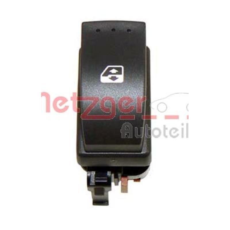 Interrupteur, lève-vitre avant droit METZGER 0916224 - Visuel 2