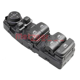 Interrupteur, lève-vitre METZGER 0916710