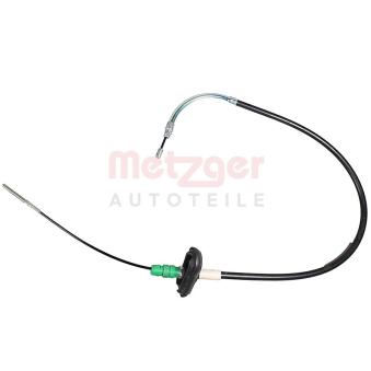 Tirette à câble, frein de stationnement METZGER 10.4312