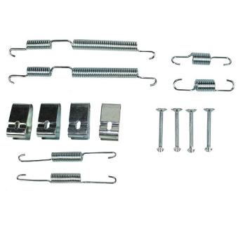 Kit d'accessoires, mâchoire de frein METZGER 105-0017 pour DS DS 3 1.1 - 69cv