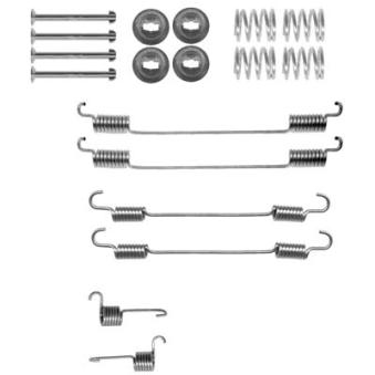 Kit d'accessoires, mâchoire de frein METZGER 105-0021 Kit d'accessoires, mâchoire de frein METZGER 105-0021