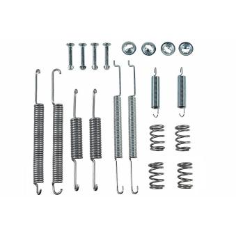 Kit d'accessoires, mâchoire de frein METZGER 105-0681 pour NISSAN URVAN 2.3 E - 133cv