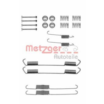 Kit d'accessoires, mâchoire de frein METZGER [105-0689]