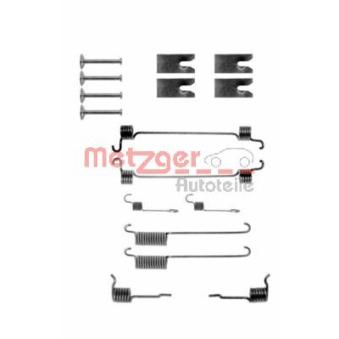 Kit d'accessoires, mâchoire de frein METZGER OEM 1006005