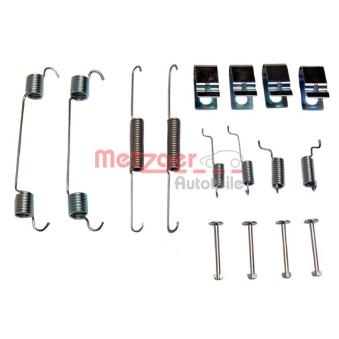 Kit d'accessoires, mâchoire de frein METZGER [105-0767]