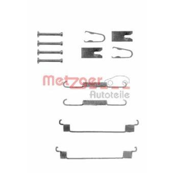 Kit d'accessoires, mâchoire de frein METZGER 105-0789 pour FIAT MAREA 1.6 - 103cv