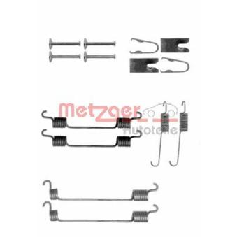 Kit d'accessoires, mâchoire de frein METZGER 105-0797 pour ROVER MINI 1.6 - 110cv