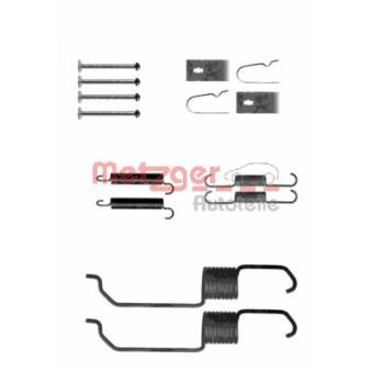 Kit d'accessoires, mâchoire de frein METZGER 105-0798