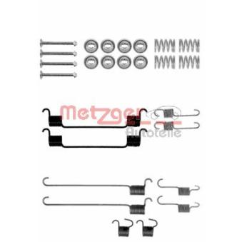 Kit d'accessoires, mâchoire de frein METZGER 105-0802