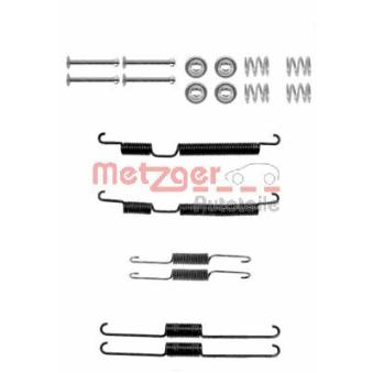 Kit d'accessoires, mâchoire de frein METZGER [105-0813]