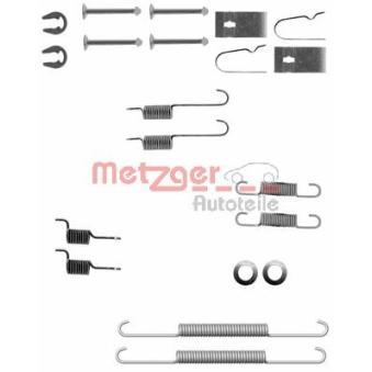 Kit d'accessoires, mâchoire de frein METZGER 105-0847 pour KIA PICANTO 1.0 - 61cv