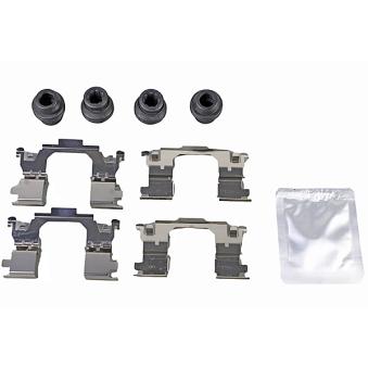 Kit d'accessoires, plaquette de frein à disque METZGER 109-0061 pour MG MG HS 1.5 dCi 110 - 110cv