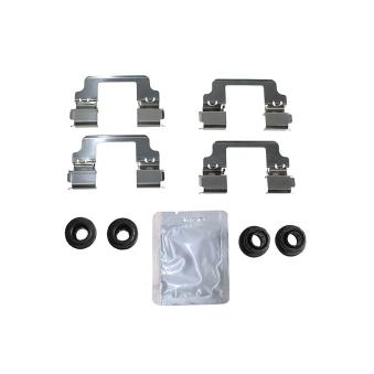 Kit d'accessoires, plaquette de frein à disque METZGER [109-0150]