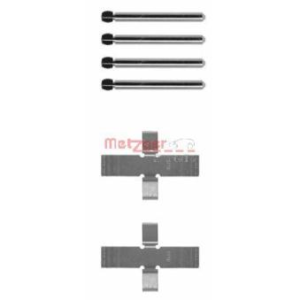 Kit d'accessoires, plaquette de frein à disque METZGER 109-0902 pour OPEL ASCONA 1.9 SR - 90cv