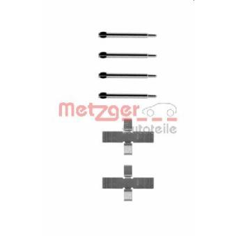 Kit d'accessoires, plaquette de frein à disque METZGER 109-0903 pour DAEWOO MATIZ 2.4 TD - 110cv