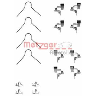 Kit d'accessoires, plaquette de frein à disque METZGER 109-1030 pour FORD TRANSIT 1.6 - 110cv