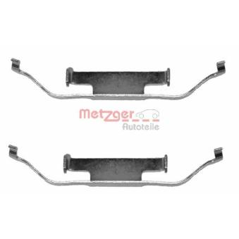 Kit d'accessoires, plaquette de frein à disque METZGER 109-1097 pour FIAT RITMO 325 tds - 143cv