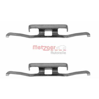 Kit d'accessoires, plaquette de frein à disque METZGER 109-1098 pour SUZUKI IGNIS 518 - 90cv
