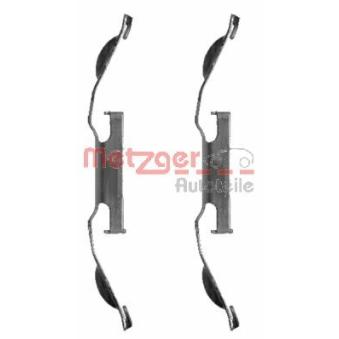 Kit d'accessoires, plaquette de frein à disque METZGER 109-1221 pour RENAULT EXPRESS 1.8 TDCi - 100cv