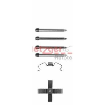 Kit d'accessoires, plaquette de frein à disque METZGER 109-1266 pour SAAB 93 2.0 SE Turbo - 200cv