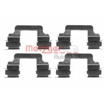 Kit d'accessoires, plaquette de frein à disque METZGER 109-1610 pour ALFA ROMEO 159 1.0 TSI - 110cv