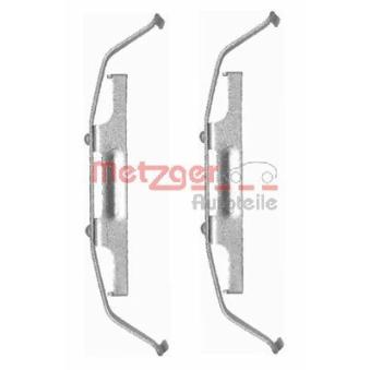 Kit d'accessoires, plaquette de frein à disque METZGER OEM 34116757037