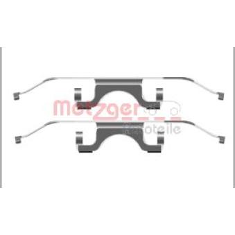 Kit d'accessoires, plaquette de frein à disque METZGER 109-1702 pour BMW Série 5 525 tds - 143cv