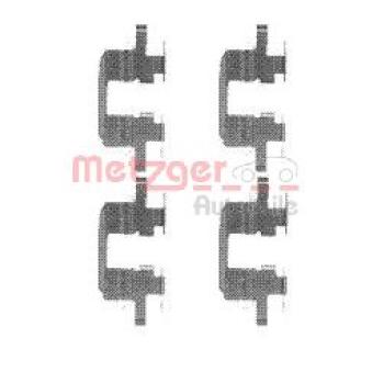 Kit d'accessoires, plaquette de frein à disque METZGER 109-1711 pour SUBARU FORESTER 2.0 - 122cv