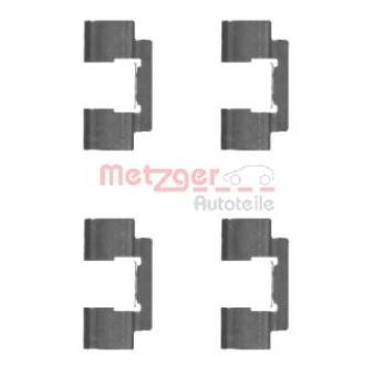 Kit d'accessoires, plaquette de frein à disque METZGER 109-1732 pour CHRYSLER PT CRUISER 2.2 CRD - 150cv