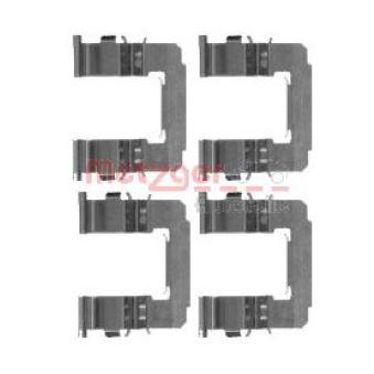 Kit d'accessoires, plaquette de frein à disque METZGER [109-1742]