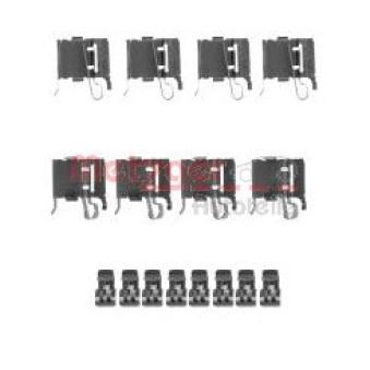 Kit d'accessoires, plaquette de frein à disque METZGER 109-1748 pour OPEL MERIVA 2.0 - 165cv
