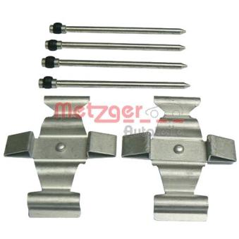 Kit d'accessoires, plaquette de frein à disque METZGER 109-1804 pour DODGE CALIBER 280 - 231cv