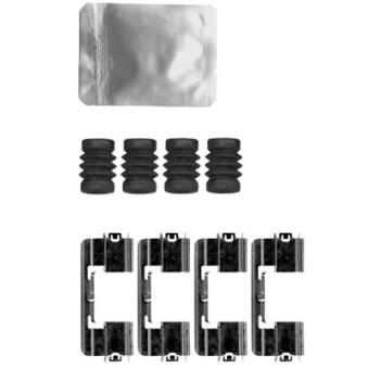 Kit d'accessoires, plaquette de frein à disque METZGER [109-1875]