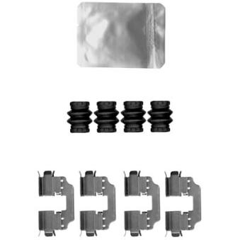 Kit d'accessoires, plaquette de frein à disque METZGER 109-1881 pour MAZDA MPV A 250 - 211cv