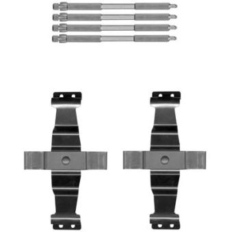 Kit d'accessoires, plaquette de frein à disque METZGER [109-1886]