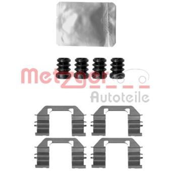 Kit d'accessoires, plaquette de frein à disque METZGER [109-1888]