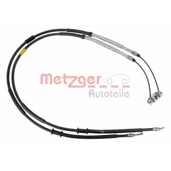 Tirette à câble, frein de stationnement METZGER OEM 522061