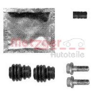 Kit d'accessoires, étrier de frein METZGER 113-1425 pour RENAULT THALIA 1.5 CRDi GLS - 110cv